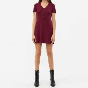 Need Supply Leila Ribbed Mini Dress Size Medium